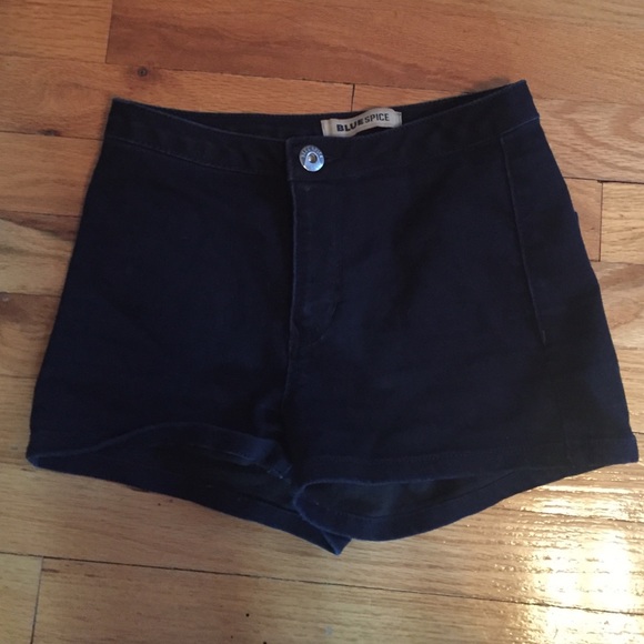Dark Wash Jegging Shorts