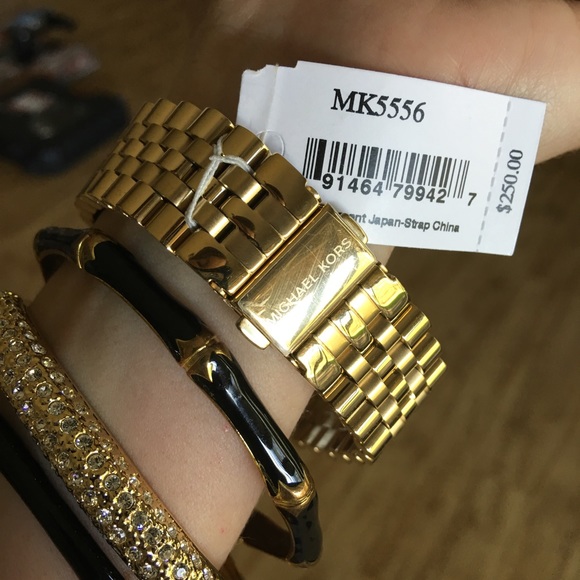 Michael Kors gold lexington chronograph watch - Picture 2 of 8