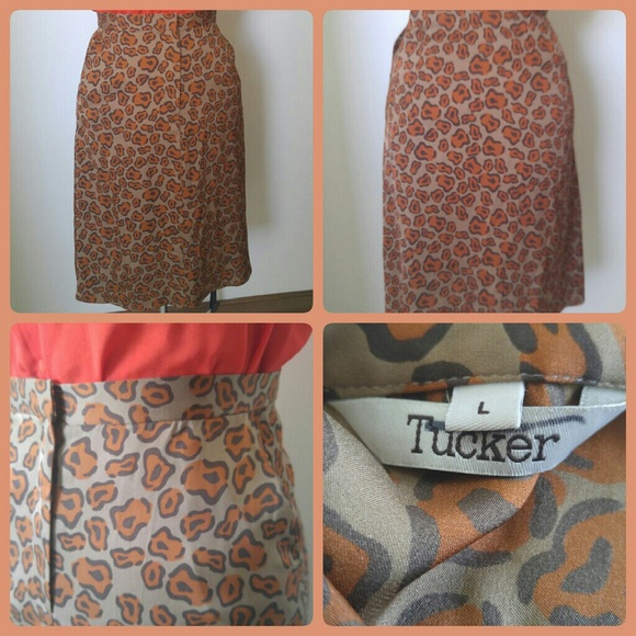 Tucker Silk Skirt