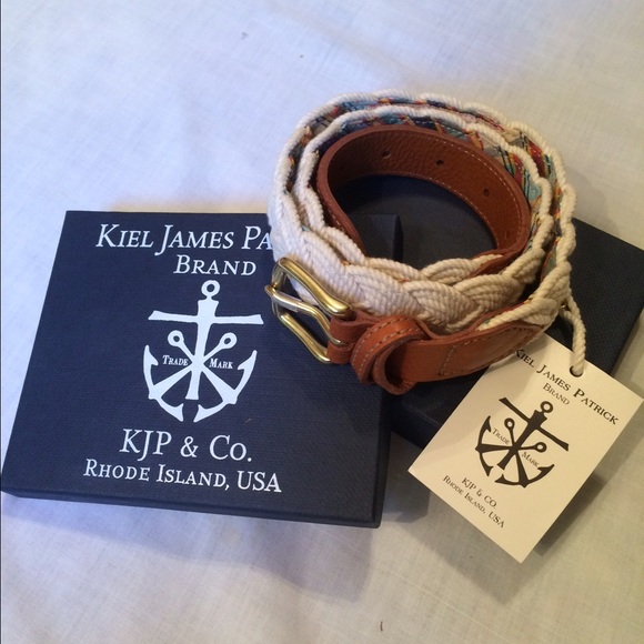 Kiel James Patrick Braided Belt