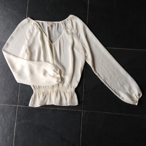 Michael Kors Cream Blouse