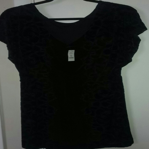 Black velvet dress
