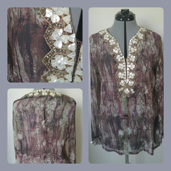Kay Celine Silk Top - Picture 1 of 1