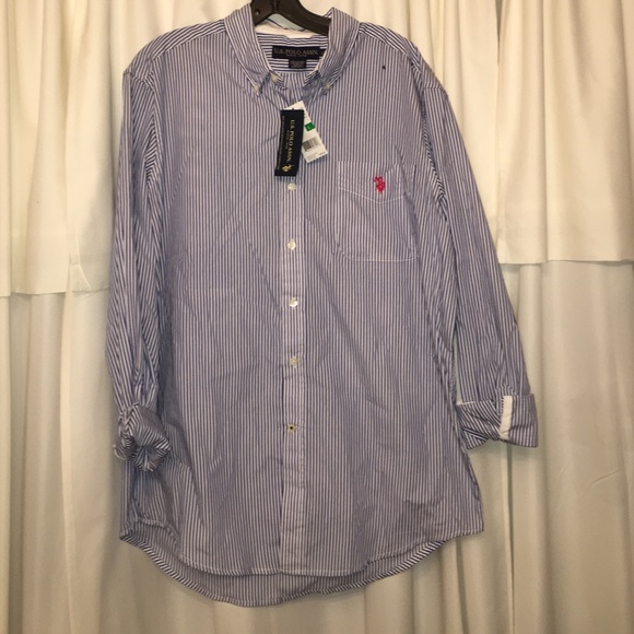 Polo long sleeve dress shirt!!