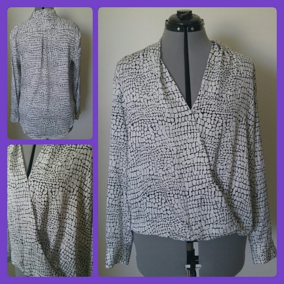 Apt. 9 Wrap-Front Blouse