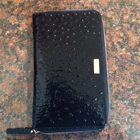 Kate Spade Ostrich Travel Wallet
