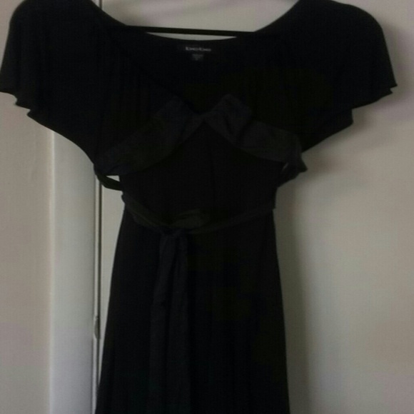 Long black dress