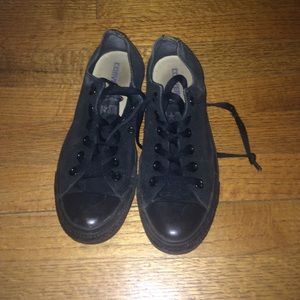 All black converse
