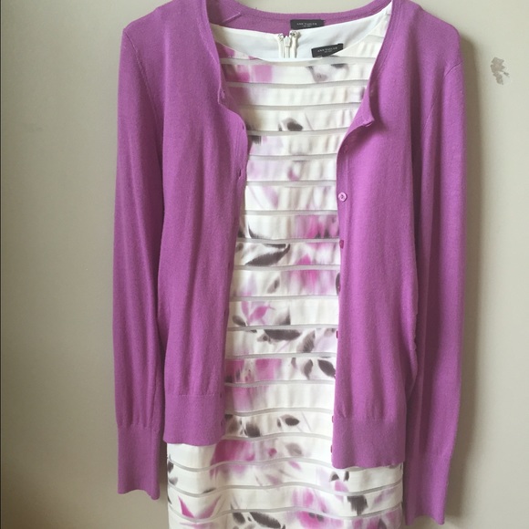 Ann Taylor Sheath dress and matching Cardigan!