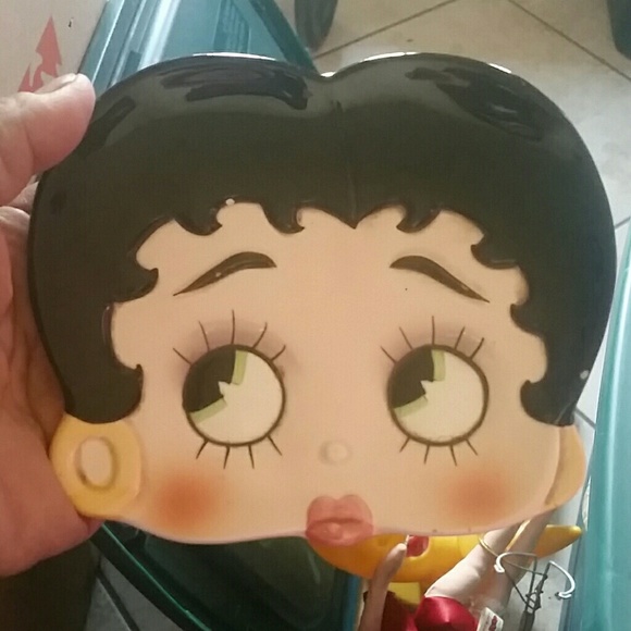 betty boop collectable plate
