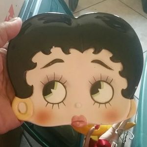 betty boop collectable plate