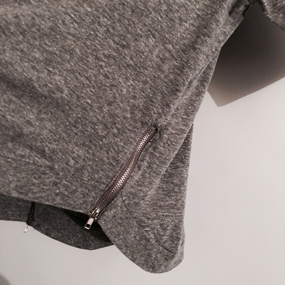 Silence + Noise🍦 Melange Gray T Shirt - Picture 3 of 4