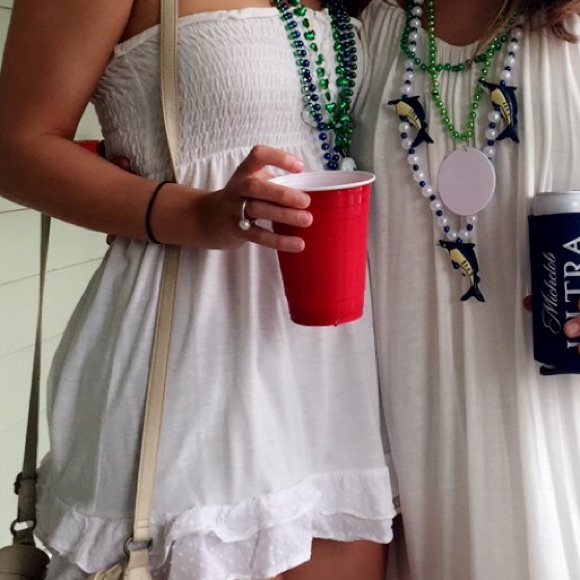 White tube top