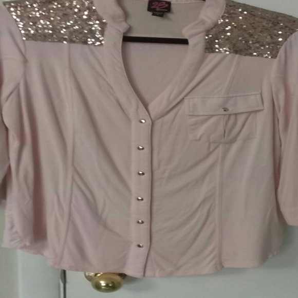Pink casual shirt