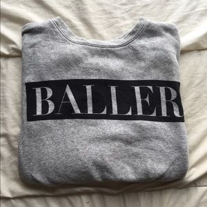 FOREVER 21 Long Sleeve Crop Top