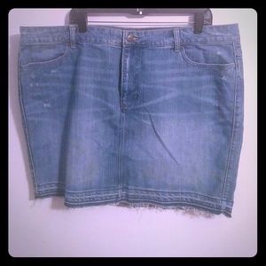Denim skirt