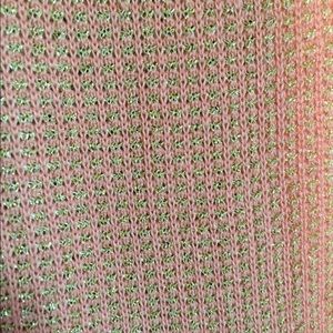 Sweaters - Sparkly Coral/Gold Cardigan Sweaters - Sparkly Coral/Gold Cardigan
