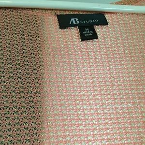 Sweaters - Sparkly Coral/Gold Cardigan Sweaters - Sparkly Coral/Gold Cardigan