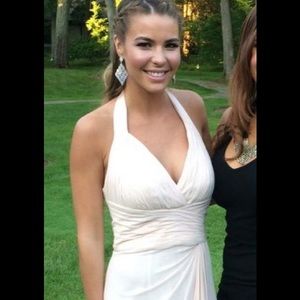 Monique Lhuillier Blush Bridesmaids Dress