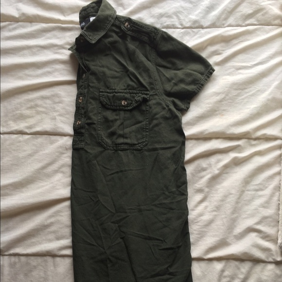 BDG Army Green Dress