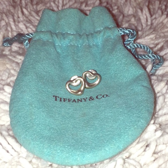 Tiffany & Co. Open Heart Earrings