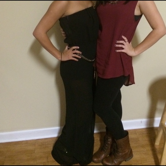 Black jumpsuit