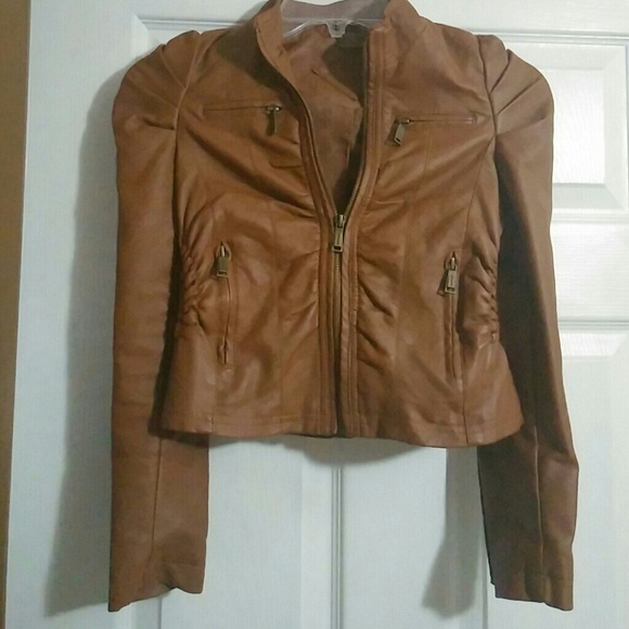 Jou Jou Other - ✨Girls faux leather jacket✨