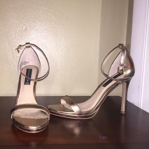 Gold Steve Madden Heels
