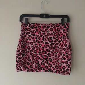 (ON SALE!!) Cheetah Print Mini Skirt