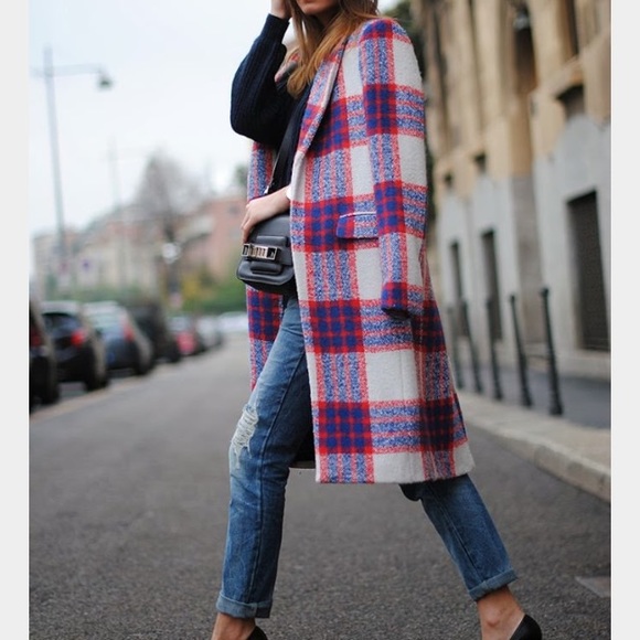 *RARE* Zara Plaid Coat (NEW WITH TAGS)