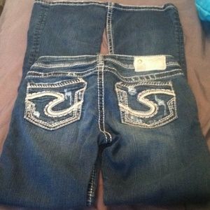 Silver jeans