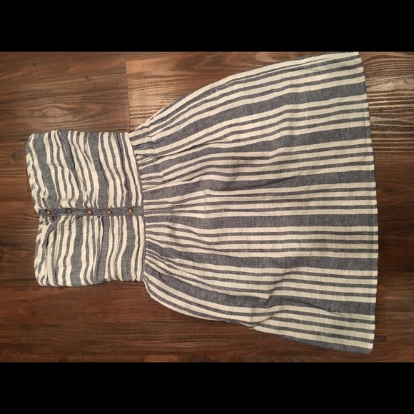 Gap strapless dress