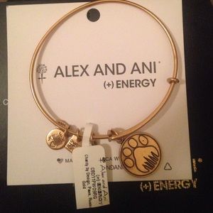 Alex and Ani paw bracelet