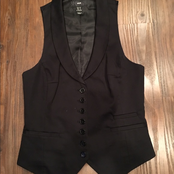 H&M black vest