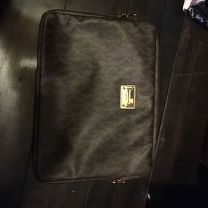 Authentic Michael Kors signature laptop 13" case
