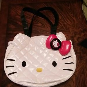 Large Hello Kitty Vinyl handbag tote