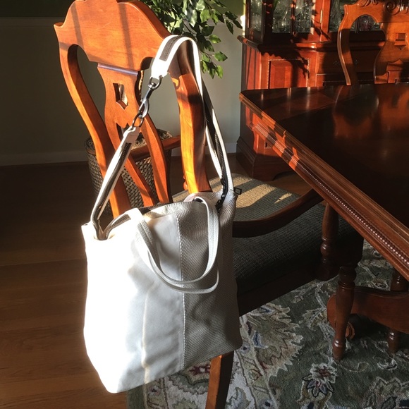 White 100% Leather Bag