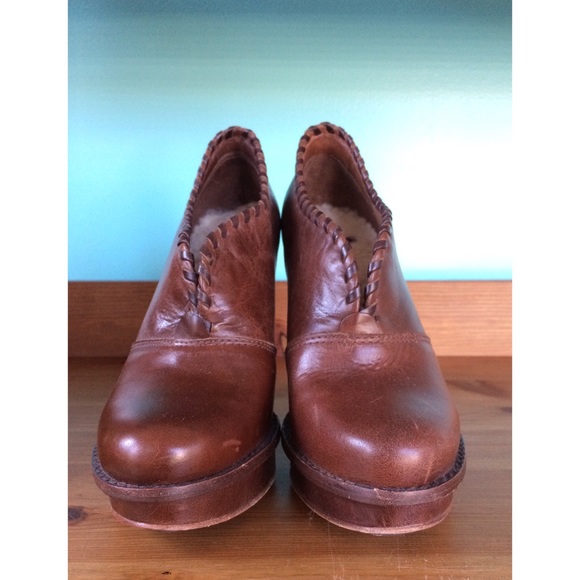 Ugg Leather Heels - Picture 2 of 4