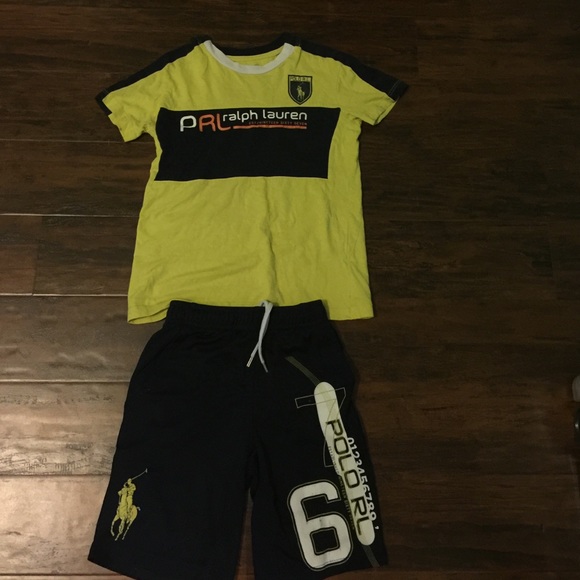 Boys youth size 6 polo outfit