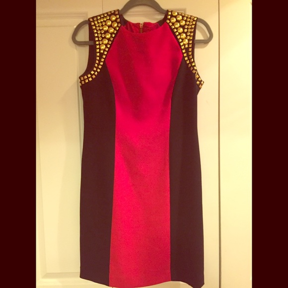 Michael Kors Studded Cocktail Dress