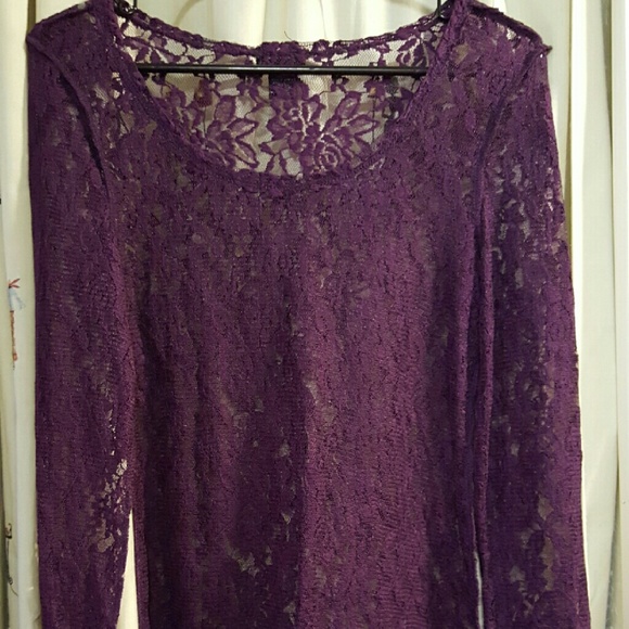 All lace long sleeve!