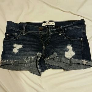 Hollister jean shorts