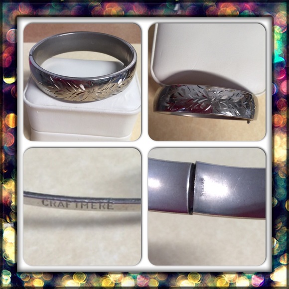 "Vintage"Craftmere" sterlingSilver bangle