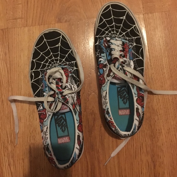 Almost new SPIDER-MAN VANS