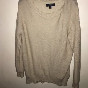 white mossimo sweater