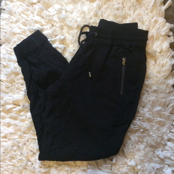Black harem pants