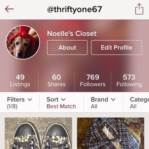 Check out my moms account :)