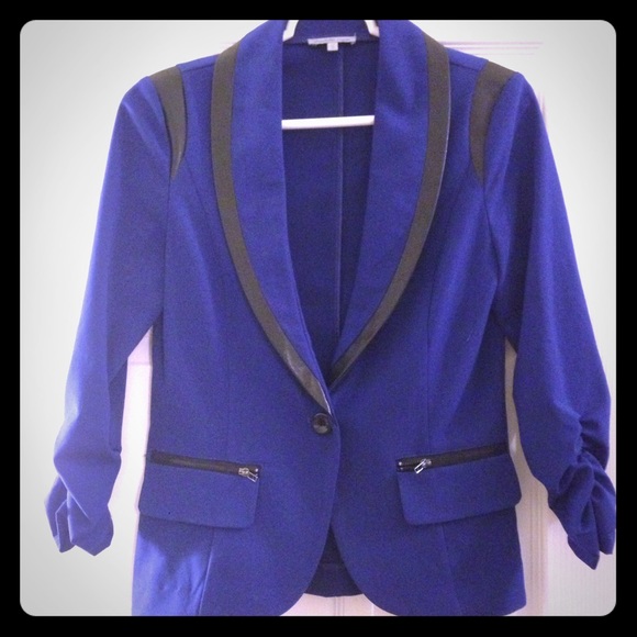 Black/Blue Blazer