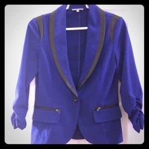 Black/Blue Blazer