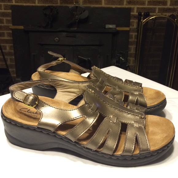 Clarks Bendables In Pewter Color! - image 1